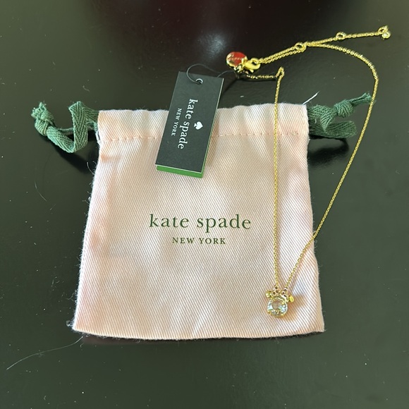 Disney X Kate Spade NWT Minnie Pendant Necklace with Dustbag - Picture 5 of 7